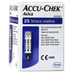 Accu-chek Aviva 25 Strisce Reattive