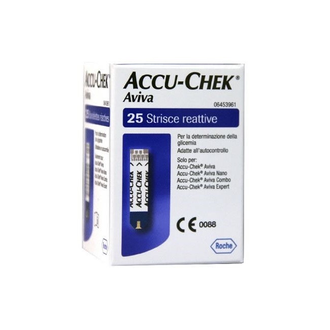 Accu-chek Aviva 25 Strisce Reattive