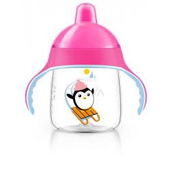 Avent Tazza Con Beccuccio Rosa 260ml