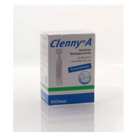 Chiesi Clenny A Soluzione Fisiologica per aerosol 25 Flaconi -  Para-Farmacia Bosciaclub