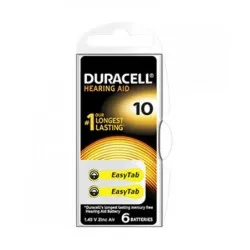 Duracell Easy Tab 10 Colore Giallo Batterie
