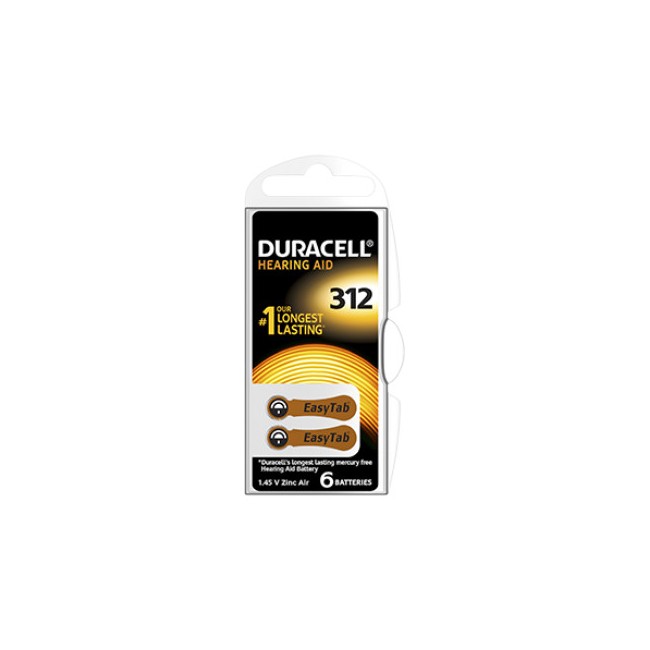 Duracell Easy Tab 312 Colore Marrone Duracell Easy Tab 312 Colore Marrone