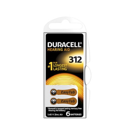 Duracell Easy Tab 312 Colore Marrone Duracell Easy Tab 312 Colore Marrone