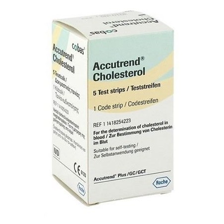 Accutrend Colesterolo 5 Strisce Reattive Accutrend Colesterolo 5 Strisce Reattive
