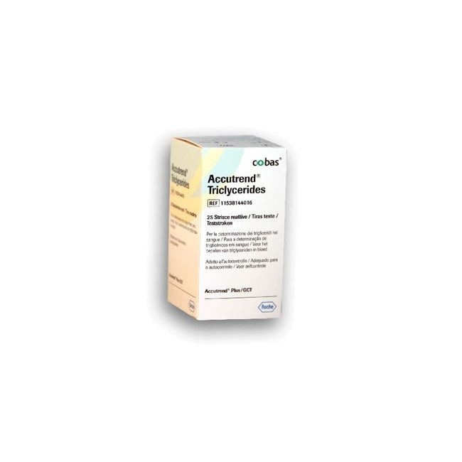 Accutrend Trigliceridi 25 Strisce Reattive