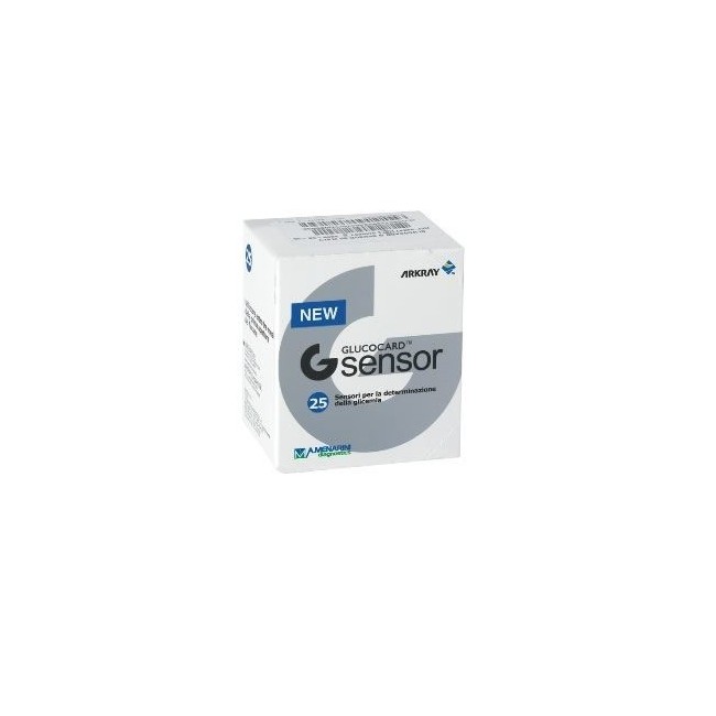Glucocard G Sensor 25 Strisce Reattive Glucocard G Sensor 25 Strisce Reattive