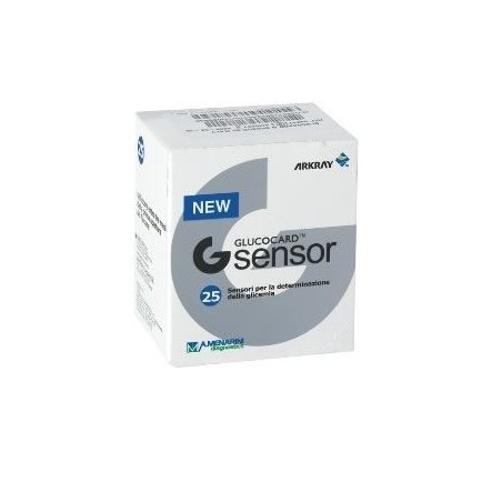 Glucocard G Sensor 25 Strisce Reattive Glucocard G Sensor 25 Strisce Reattive