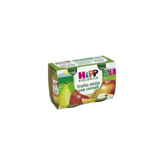 Hipp Bio Merenda Frutta Mista 2 X 125 Gr Hipp Bio Merenda Frutta Mista 2 X 125 Gr