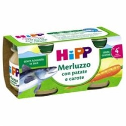 Hipp Merluzzo Carote E Patate 2 X 80 Gr