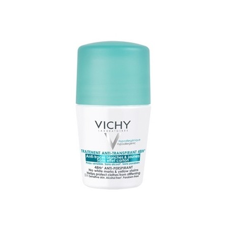 Vichy Deodorante Roll-on 48h Anti-tracce 50 Ml
