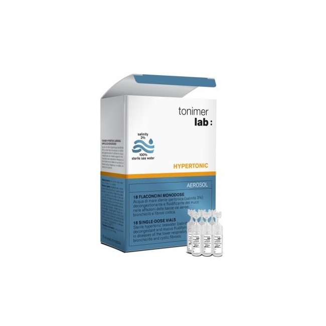 Tonimer Lab Hypertonic 18 Flaconcini da 5ml Tonimer Lab Hypertonic 18 Flaconcini da 5ml
