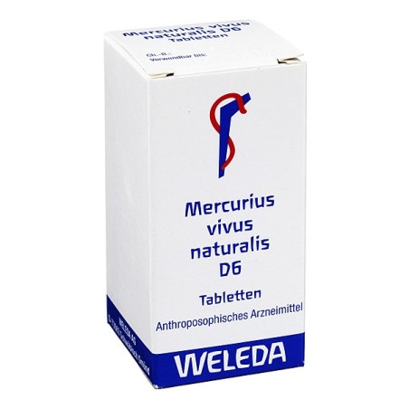Weleda Mercurius Vivus Naturalis D6 80 Compresse Weleda Mercurius Vivus Naturalis D6 80 Compresse
