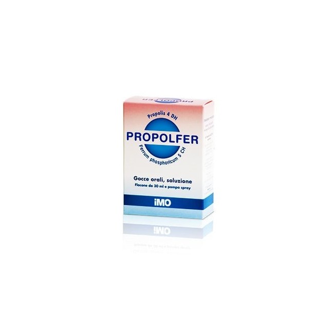 Imo Propolfer Gocce Orali Senza Alcool 30ml Imo Propolfer Gocce Orali Senza Alcool 30ml