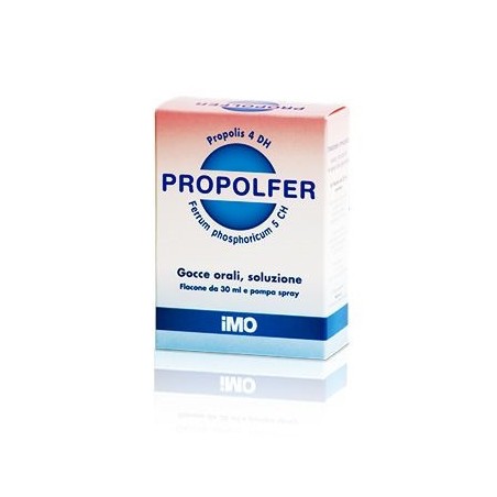 Imo Propolfer Gocce Orali Senza Alcool 30ml