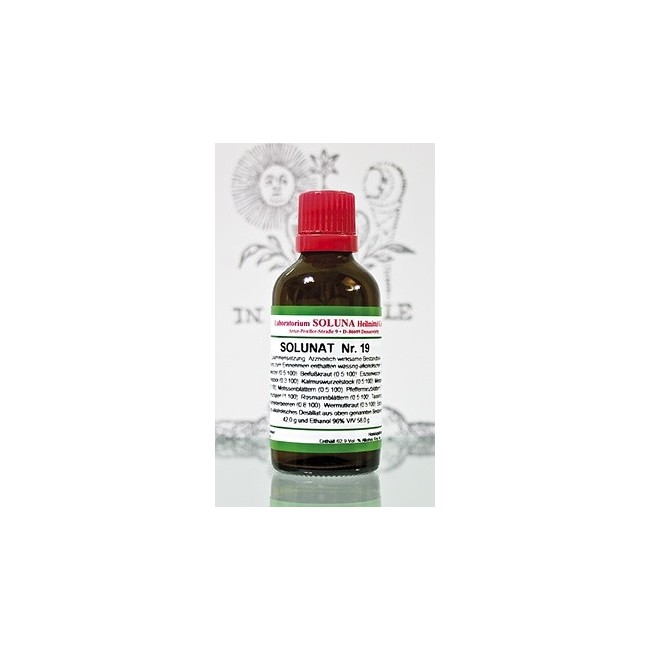 Solunat N. 19 Gocce 50ml Solunat N. 19 Gocce 50ml