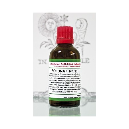 Solunat N. 19 Gocce 50ml Solunat N. 19 Gocce 50ml