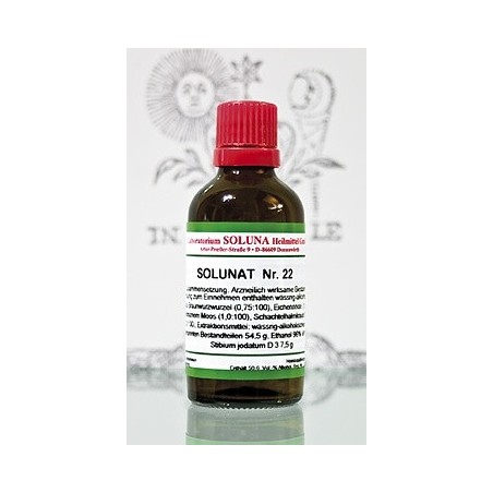 Solunat N. 22 Gocce 50ml Solunat N. 22 Gocce 50ml