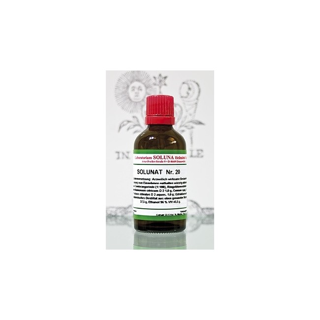 Solunat N. 20 Gocce 50ml Solunat N. 20 Gocce 50ml