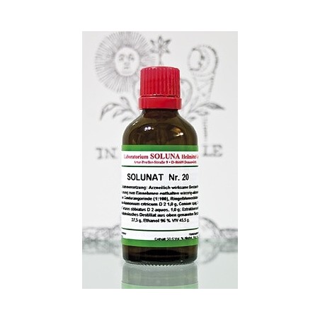 Solunat N. 20 Gocce 50ml Solunat N. 20 Gocce 50ml