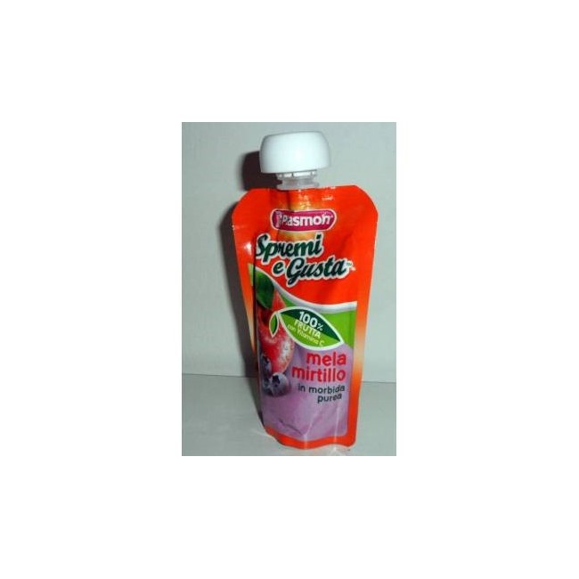 Plasmon Spremi E Gusta Mela E Mirtillo 100 Ml