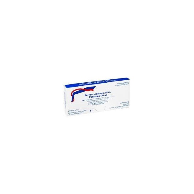 Weleda Ferrum Sidereu/Pankreas 8 Fiale 1ml Weleda Ferrum Sidereu/Pankreas 8 Fiale 1ml