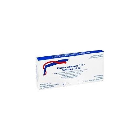 Weleda Ferrum Sidereu/Pankreas 8 Fiale 1ml Weleda Ferrum Sidereu/Pankreas 8 Fiale 1ml