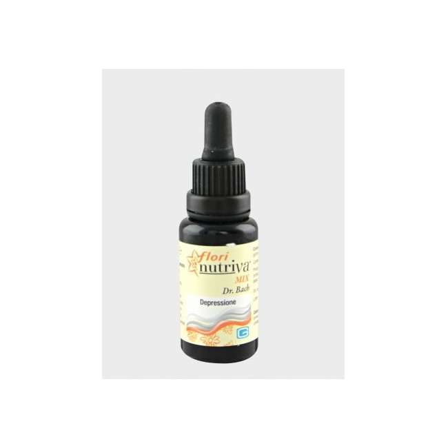 Flori Nutriva Mix Dr. Bach Depressione 20ml Flori Nutriva Mix Dr. Bach Depressione 20ml