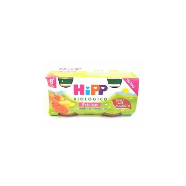 Hipp Bio Sughetto Pomodoro E Verdure 2 X 80gr Hipp Bio Sughetto Pomodoro E Verdure 2 X 80gr