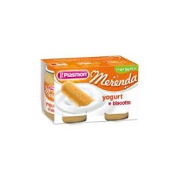 Plasmon Merenda Yogurt E Biscotto 120 Gr X 2