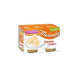Plasmon Merenda Banana E Yogurt 120 Gr X 2