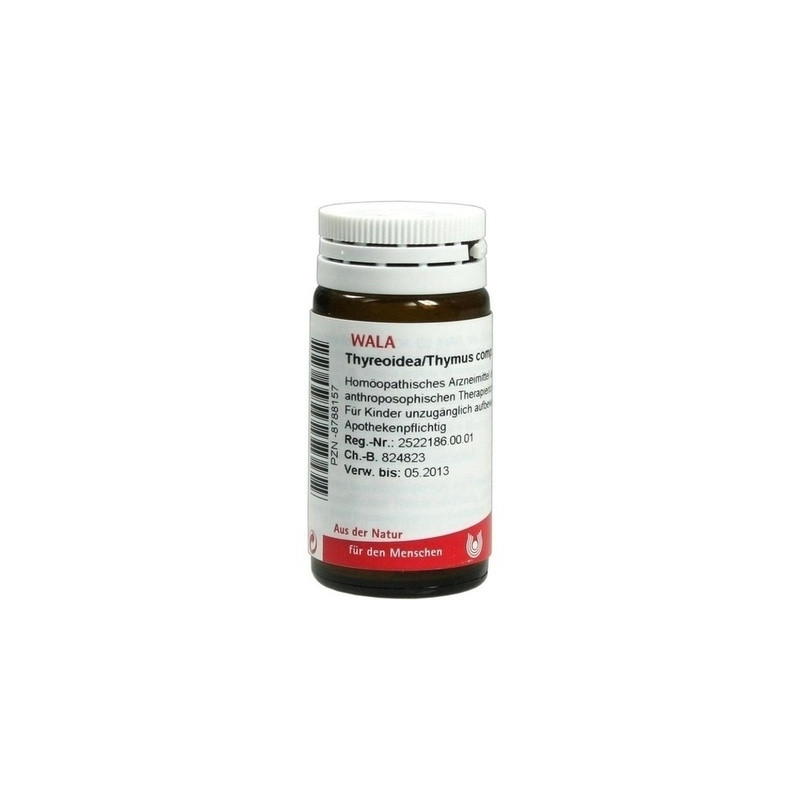 Thyreoidea Thymus 20g Globuli Wala omeopatici ParaFarmacia