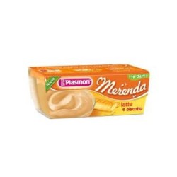 Plasmon Merenda Latte E Biscotto 120 Gr X 2