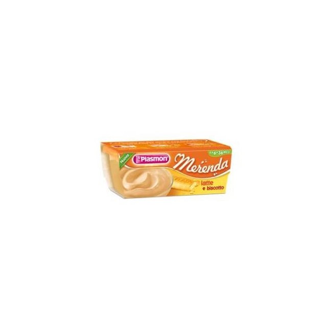Plasmon Merenda Latte E Biscotto 120 Gr X 2