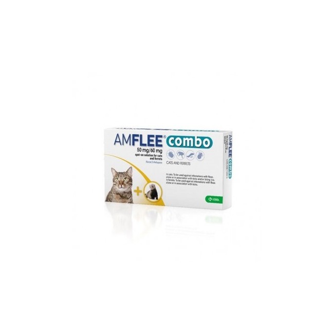Amflee Combo 50mg/60mg Gatti E Furetti