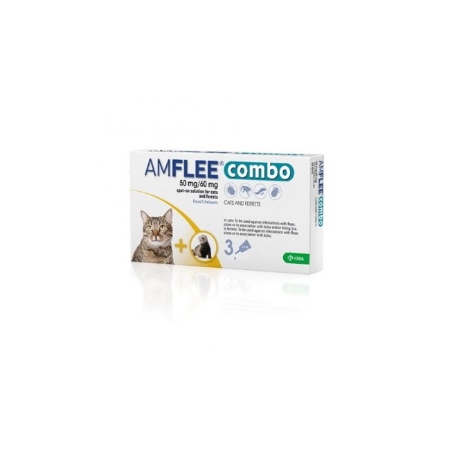 Amflee Combo 50mg/60mg Gatti E Furetti 3 Pipette