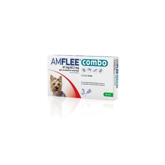 Amflee Combo 67mg/60,3mg Cani 2-10kg