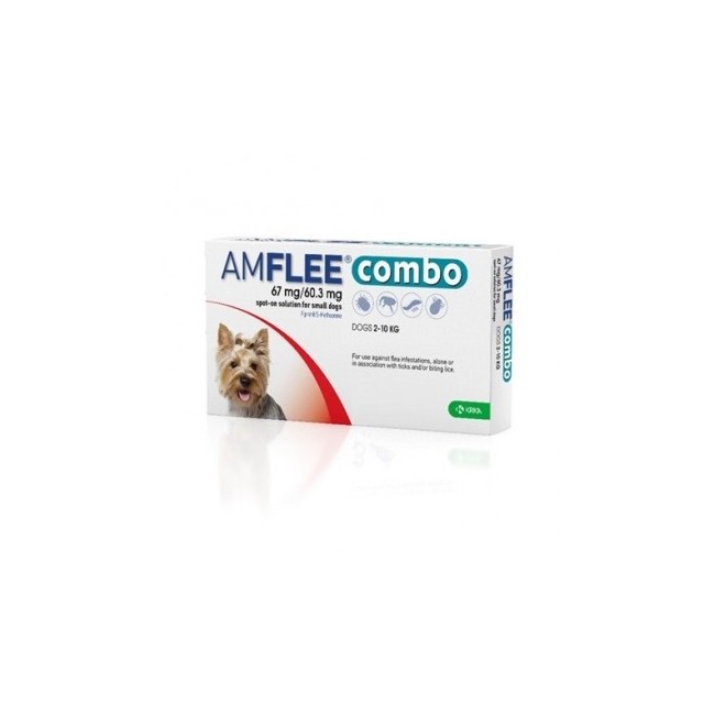 Amflee Combo 67mg/60,3mg Cani 2-10kg 1 Pipetta