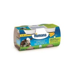 Humana Omogeneizzato Vitello 2 X 80gr