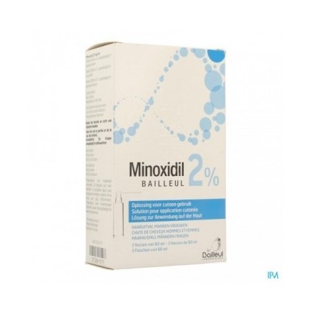 Minoxidil Biorga* 2% Soluzione Cutanea 3x60ml Minoxidil Biorga* 2% Soluzione Cutanea 3x60ml
