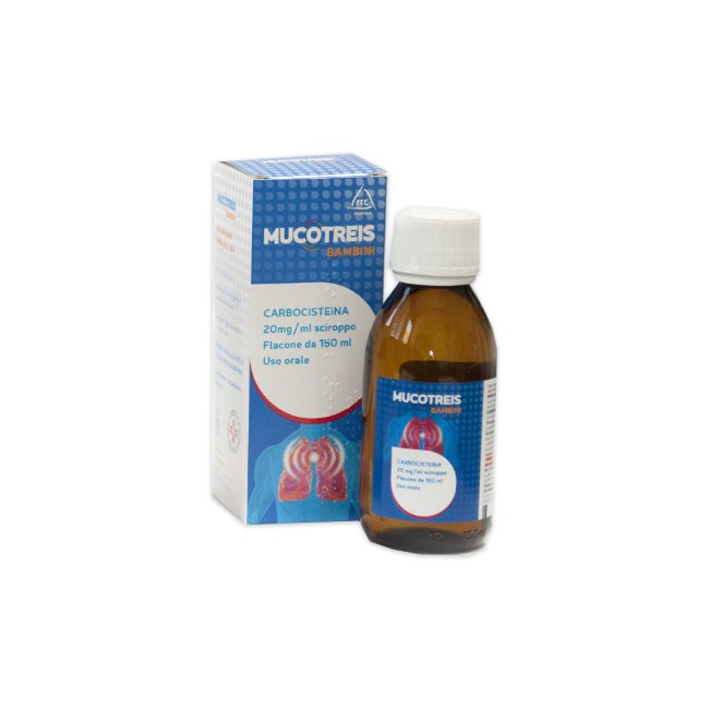 Mucotreis Sciroppo Bambini 150ml 2% Mucotreis Sciroppo Bambini 150ml 2%