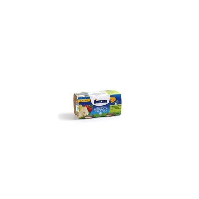 Humana Omogeneizzato Biologico Gusto Mela E Pera 2 X 80 Gr Humana Omogeneizzato Biologico Gusto Mela E Pera 2 X 80 Gr
