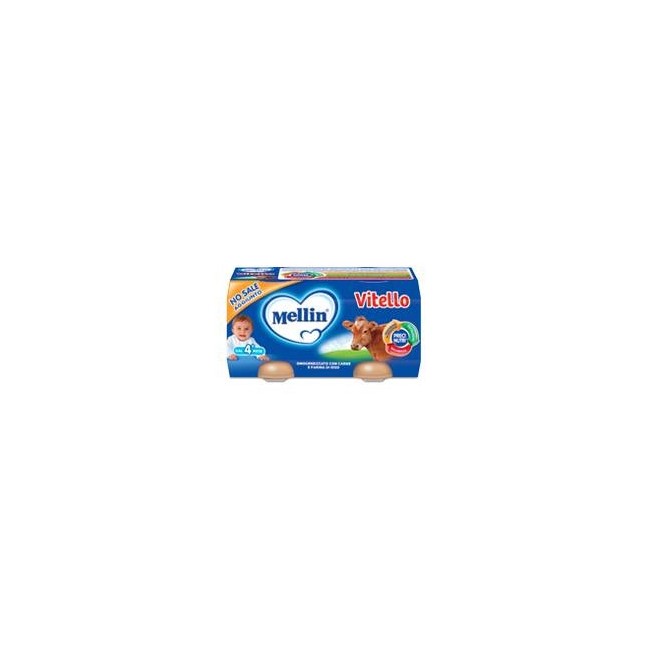 Mellin Omogeneizzato Gusto Vitello 2 Vasetti X 80g Mellin Omogeneizzato Gusto Vitello 2 Vasetti X 80g