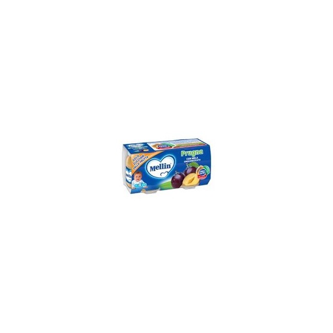 Mellin Omogeneizzato Gusto Prugna 2 X 100 Gr