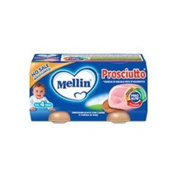 Mellin Omogeneizzato Gusto Prosciutto 2 X 120 Gr