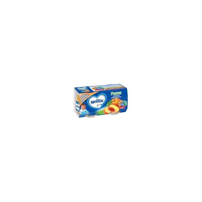 Mellin Omogeneizzato Gusto Pesca 2 X 100 Gr Mellin Omogeneizzato Gusto Pesca 2 X 100 Gr