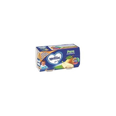Mellin Omogeneizzato Gusto Pera 2 X 100gr Mellin Omogeneizzato Gusto Pera 2 X 100gr