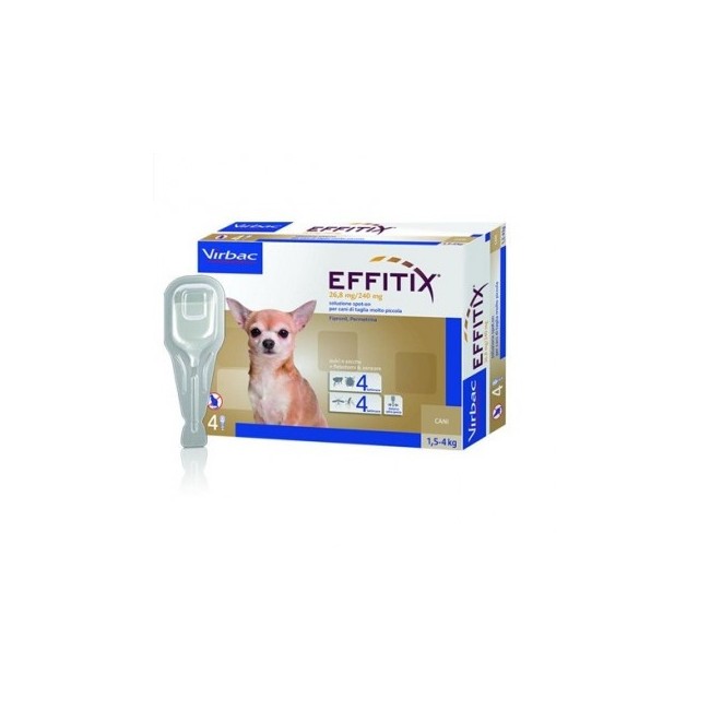 Effitix Spot On Cani Molto Piccoli 4 Pipette