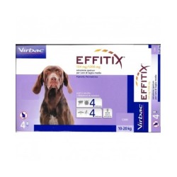 Effitix Spot On Cani Medi 134mg/1200mg 4 Pipette