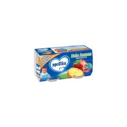Mellin Omogeneizzato Gusto Mela Ananas 2 X 100 Gr