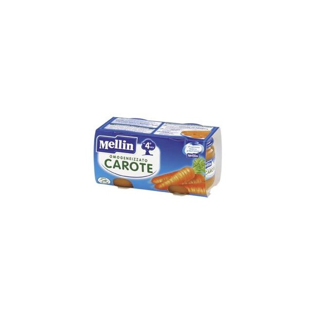 Mellin Omogeneizzato Gusto Carota 2 X 80 Gr Mellin Omogeneizzato Gusto Carota 2 X 80 Gr